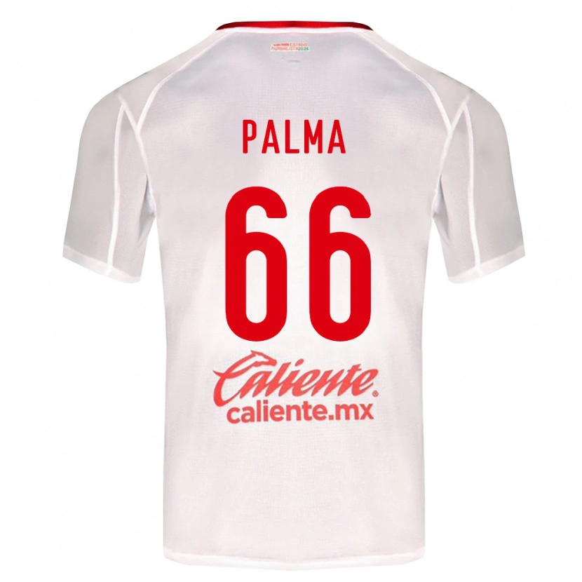 Danxen Kinder Arturo Palma #66 Weiß Grün Rot Auswärtstrikot Trikot 2026/27 T-Shirt