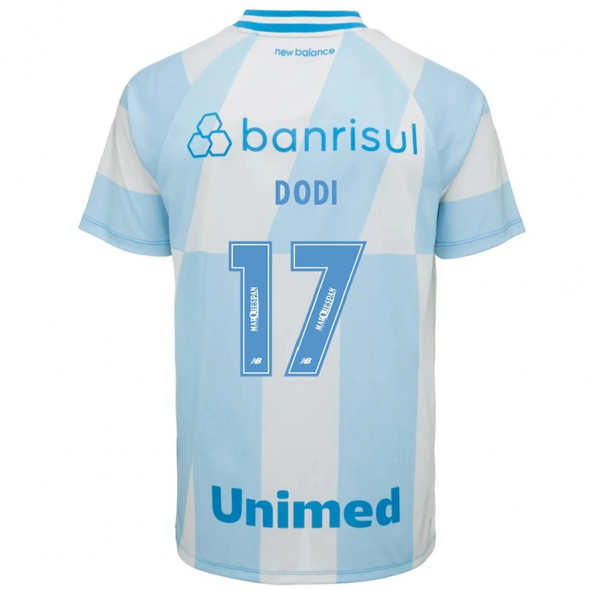 Danxen Kinder Dodi #17 Hellblau Weiß Auswärtstrikot Trikot 2026/27 T-Shirt