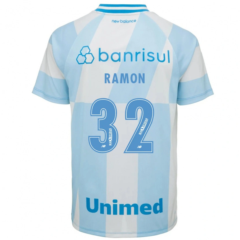 Danxen Kinder Vitor Ramon #32 Hellblau Weiß Auswärtstrikot Trikot 2026/27 T-Shirt