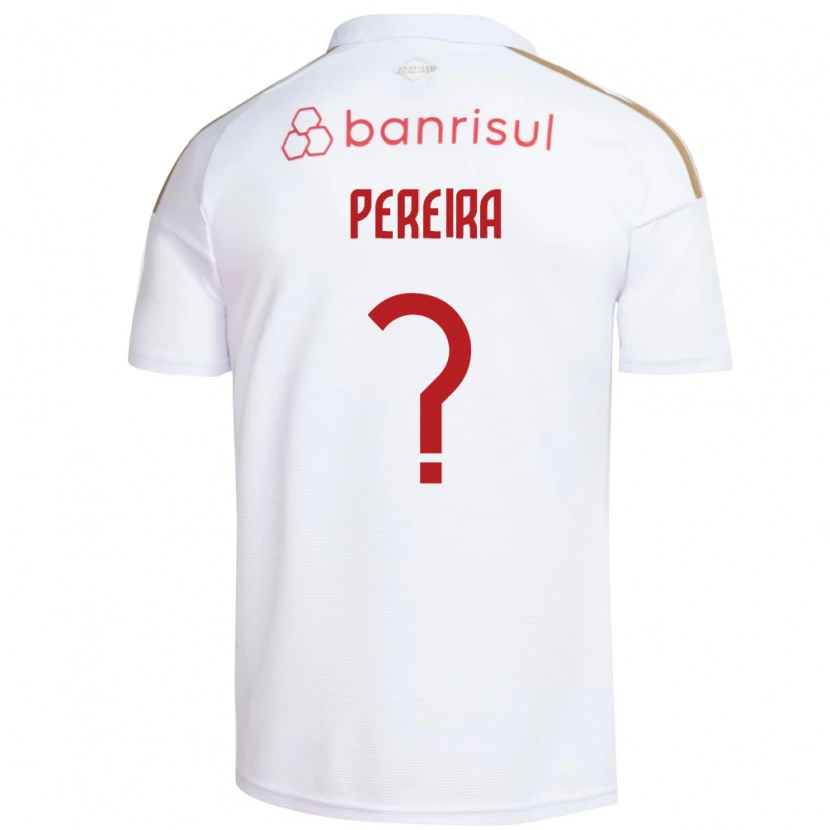 Danxen Kinder Igor Pereira #0 Weiß Rot Auswärtstrikot Trikot 2026/27 T-Shirt