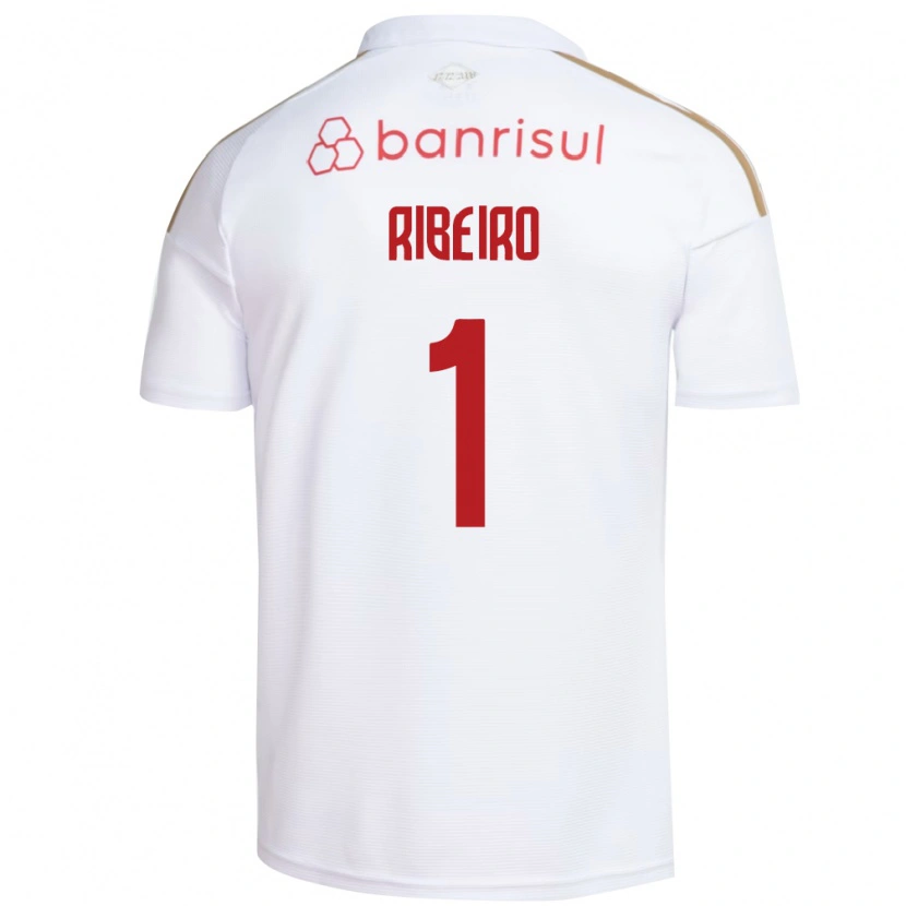 Danxen Kinder Mari Ribeiro #1 Weiß Rot Auswärtstrikot Trikot 2026/27 T-Shirt