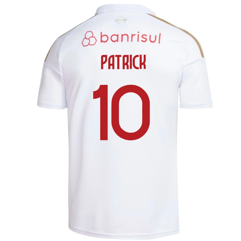 Danxen Kinder Alan Patrick #10 Weiß Rot Auswärtstrikot Trikot 2026/27 T-Shirt