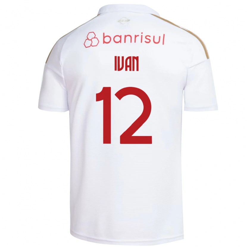 Danxen Kinder Ivan #12 Weiß Rot Auswärtstrikot Trikot 2026/27 T-Shirt