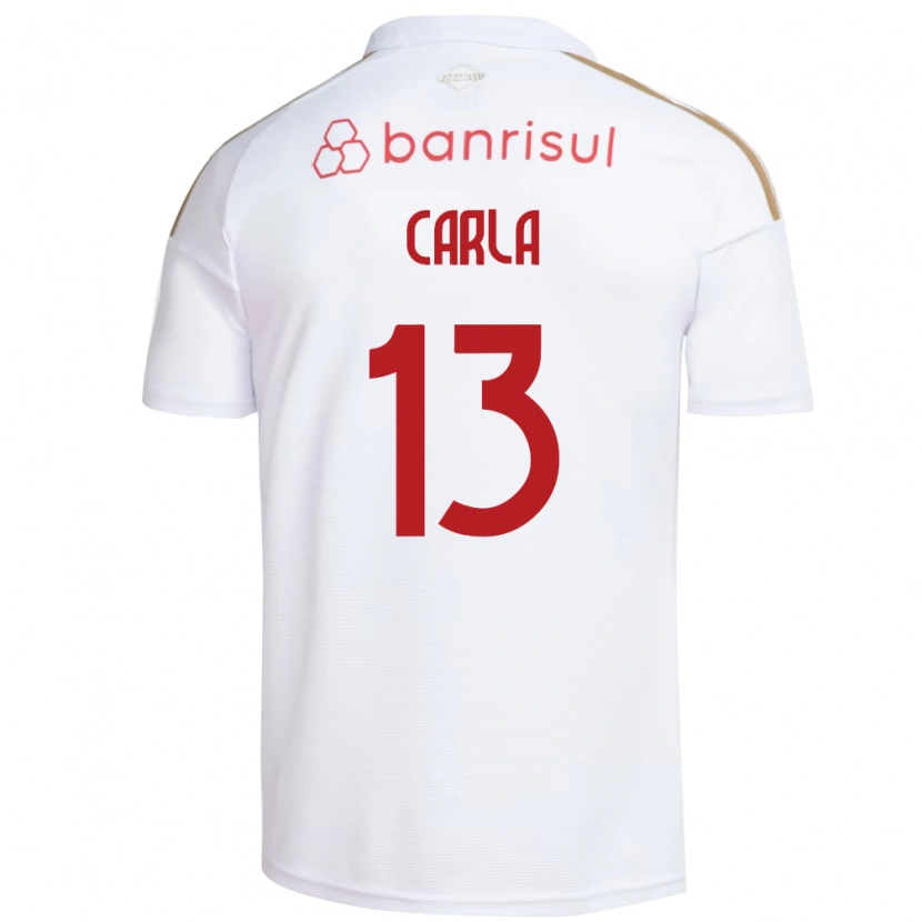 Danxen Kinder Carla #13 Weiß Rot Auswärtstrikot Trikot 2026/27 T-Shirt