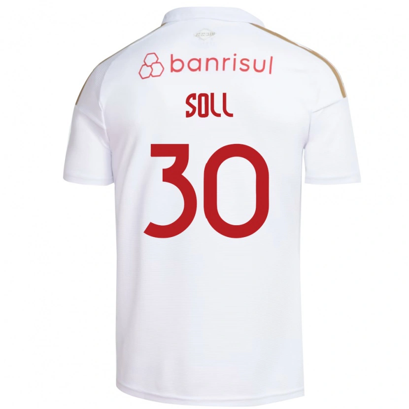 Danxen Kinder Soll #30 Weiß Rot Auswärtstrikot Trikot 2026/27 T-Shirt