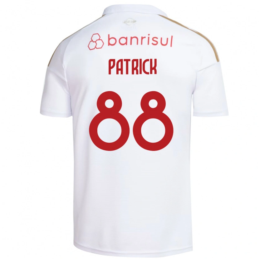 Danxen Kinder Patrick #88 Weiß Rot Auswärtstrikot Trikot 2026/27 T-Shirt