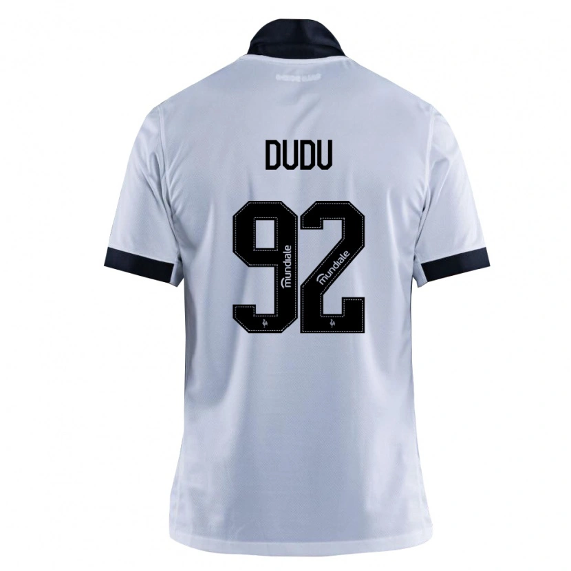 Danxen Kinder Dudu #92 Schwarz Weiß Auswärtstrikot Trikot 2026/27 T-Shirt