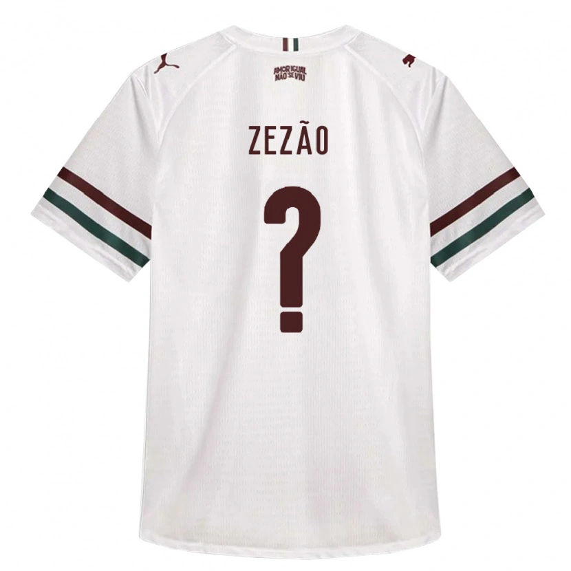 Danxen Kinder Zezão #0 Weiß Grün Burgund Auswärtstrikot Trikot 2026/27 T-Shirt