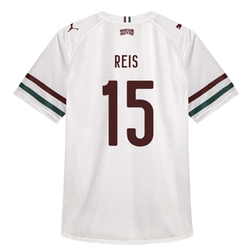 Danxen Kinder Matheus Reis #15 Weiß Grün Burgund Auswärtstrikot Trikot 2026/27 T-Shirt