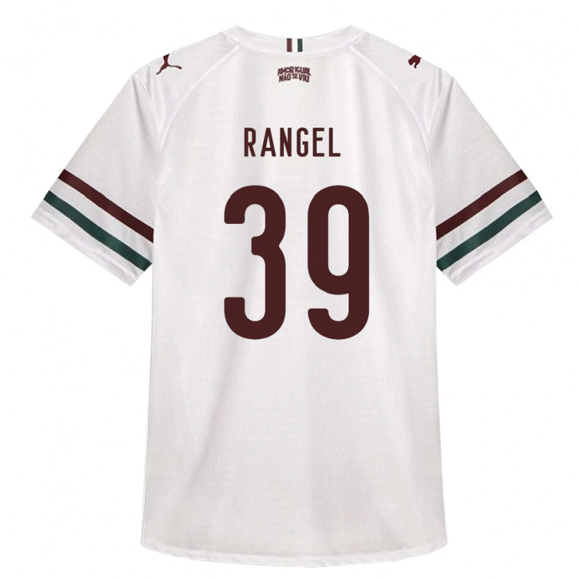 Danxen Kinder Pedro Rangel #39 Weiß Grün Burgund Auswärtstrikot Trikot 2026/27 T-Shirt