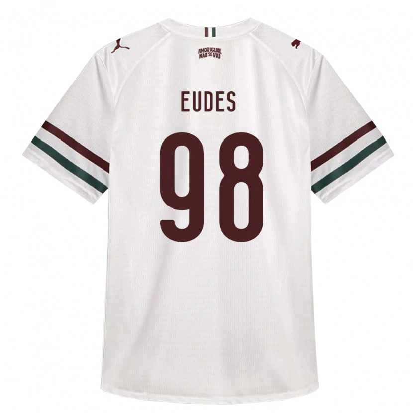 Danxen Kinder Vitor Eudes #98 Weiß Grün Burgund Auswärtstrikot Trikot 2026/27 T-Shirt