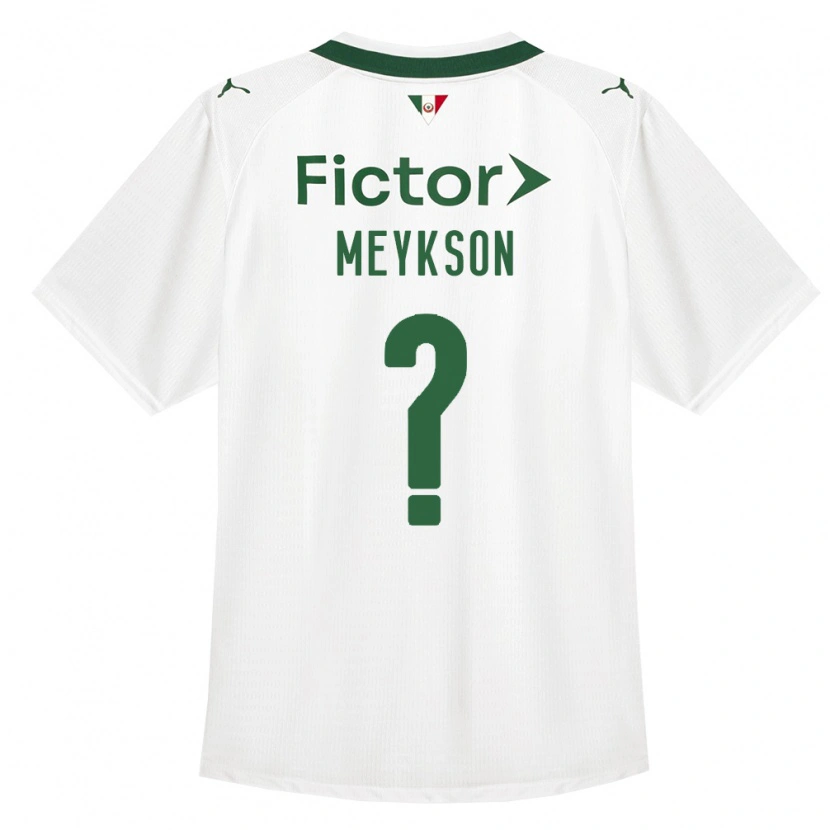 Danxen Kinder Meykson Silmark Nascimento #0 Grün Weiß Auswärtstrikot Trikot 2026/27 T-Shirt