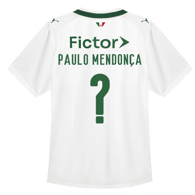 Danxen Kinder João Paulo Mendonça #0 Grün Weiß Auswärtstrikot Trikot 2026/27 T-Shirt