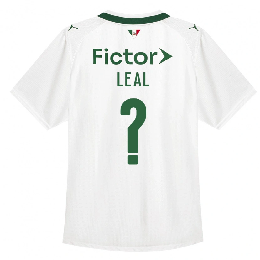 Danxen Kinder Kauê Leal #0 Grün Weiß Auswärtstrikot Trikot 2026/27 T-Shirt