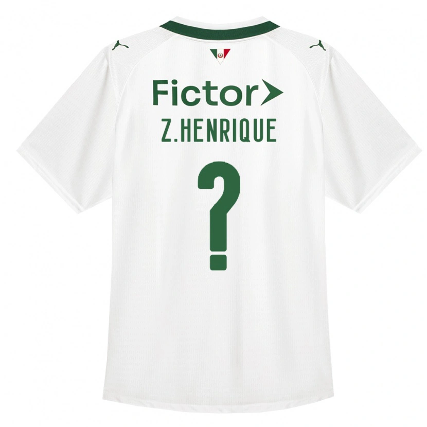 Danxen Kinder Zé Henrique #0 Grün Weiß Auswärtstrikot Trikot 2026/27 T-Shirt