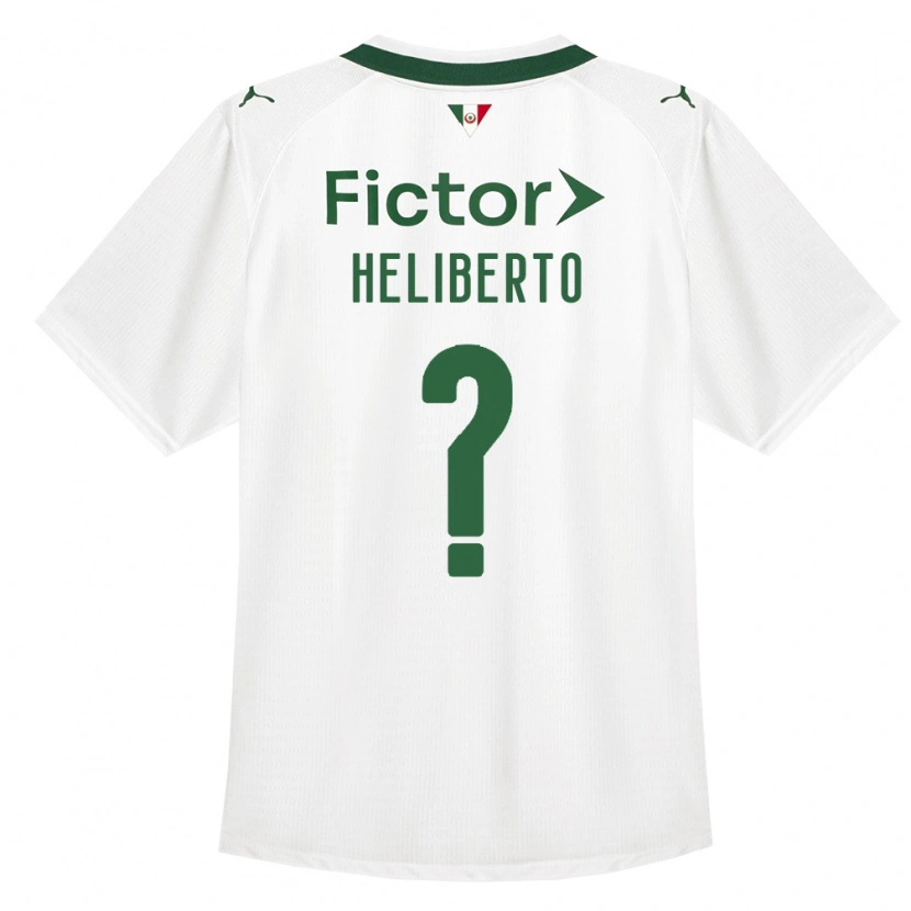 Danxen Kinder Heliberto #0 Grün Weiß Auswärtstrikot Trikot 2026/27 T-Shirt