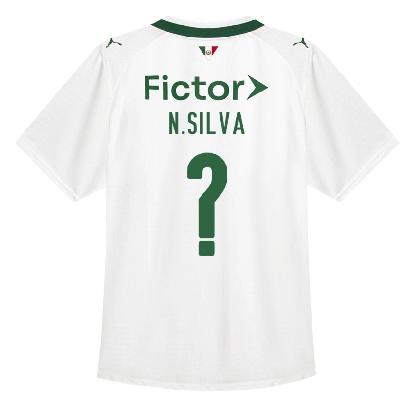 Danxen Kinder Ney Silva #0 Grün Weiß Auswärtstrikot Trikot 2026/27 T-Shirt