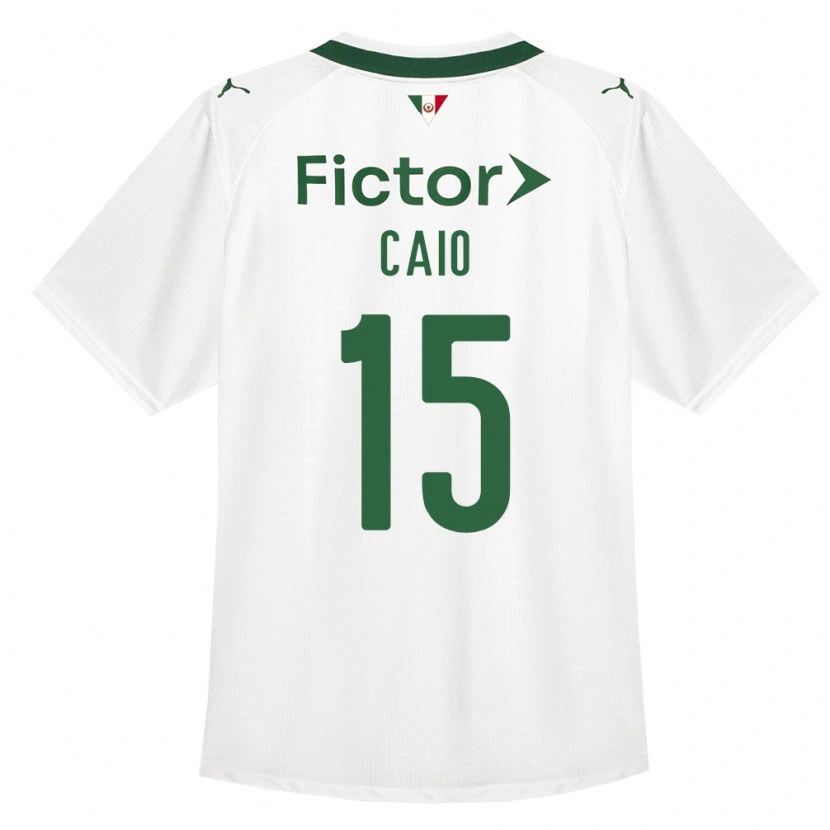 Danxen Kinder Caio Matheus De Alcântara Lima #15 Grün Weiß Auswärtstrikot Trikot 2026/27 T-Shirt