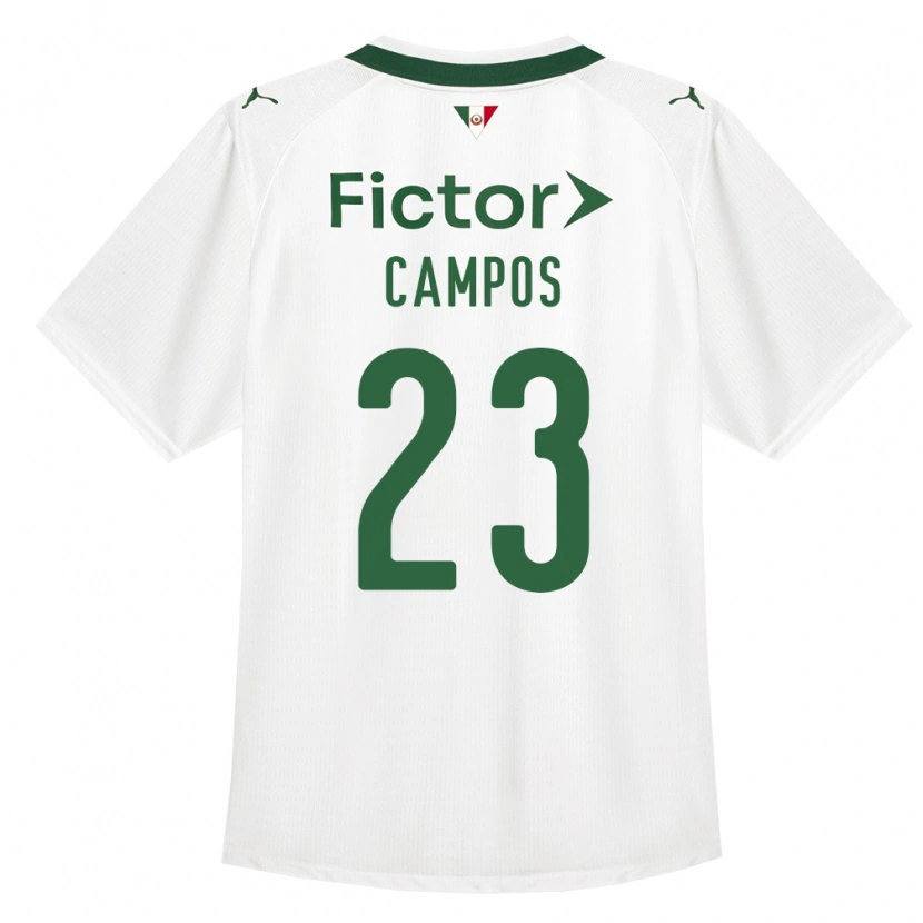 Danxen Kinder Victor Campos #23 Grün Weiß Auswärtstrikot Trikot 2026/27 T-Shirt