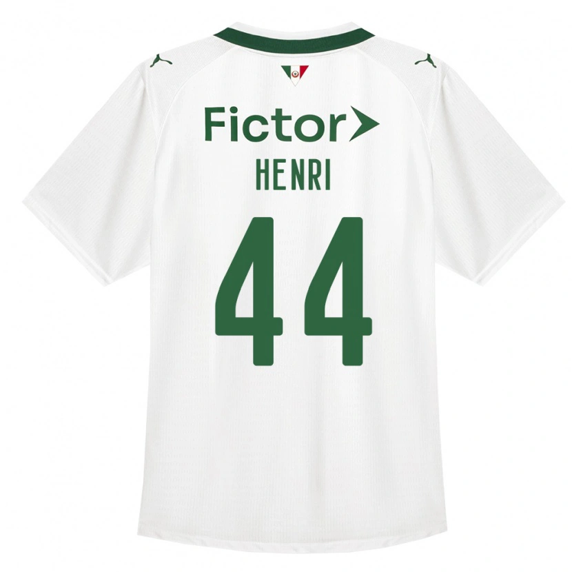 Danxen Kinder Henri #44 Grün Weiß Auswärtstrikot Trikot 2026/27 T-Shirt