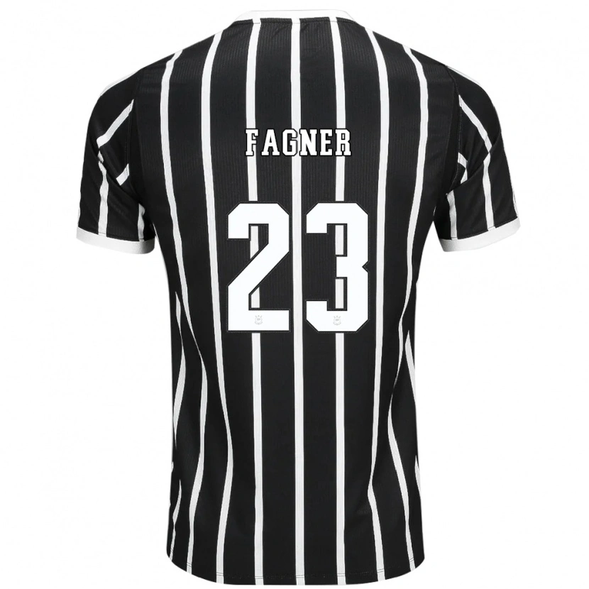 Danxen Kinder Fagner #23 Schwarz Weiß Rot Auswärtstrikot Trikot 2026/27 T-Shirt