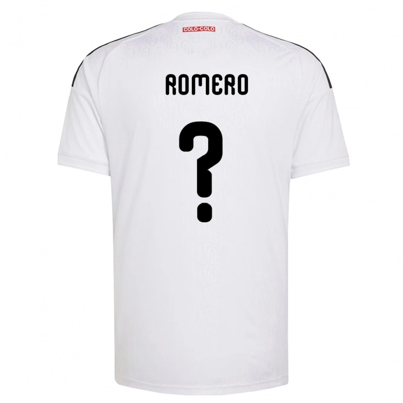 Danxen Herren Enzo Romero #0 Weiß Schwarz Heimtrikot Trikot 2026/27 T-Shirt