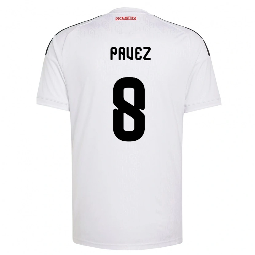 Danxen Herren Esteban Pavez #8 Weiß Schwarz Heimtrikot Trikot 2026/27 T-Shirt