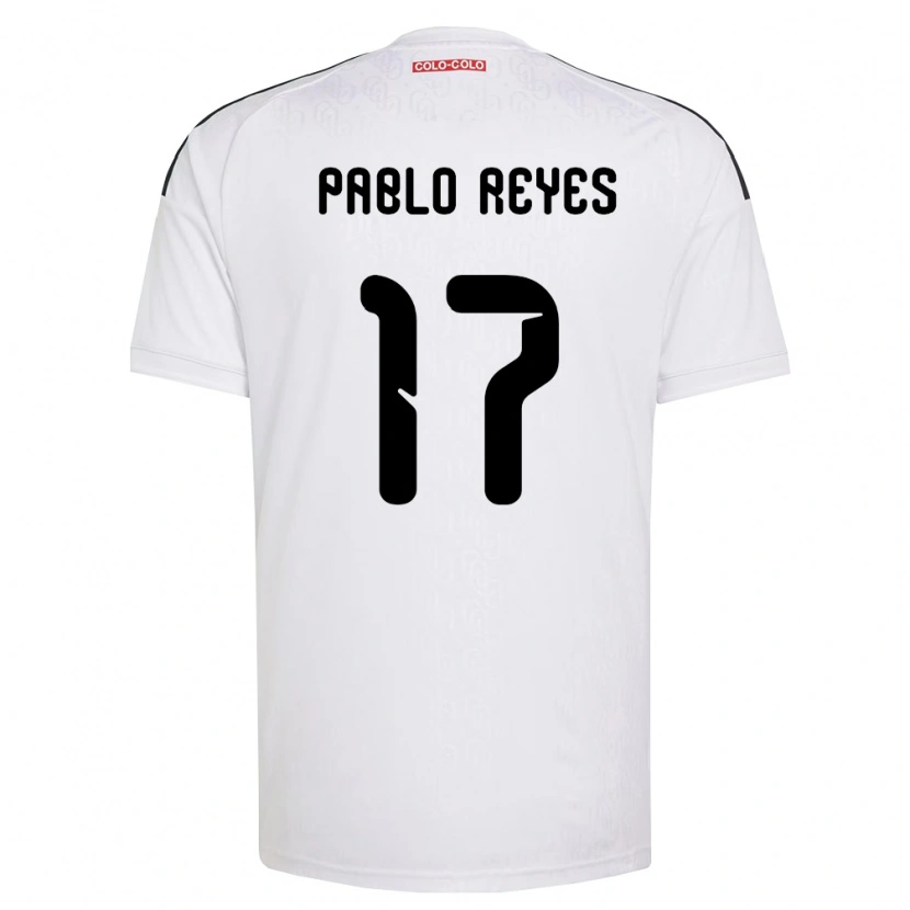 Danxen Herren Juan Pablo Reyes #17 Weiß Schwarz Heimtrikot Trikot 2026/27 T-Shirt