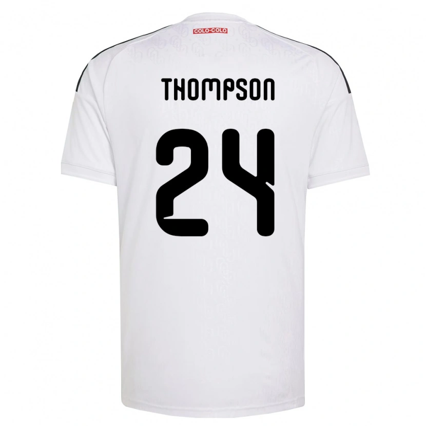 Danxen Herren Jordhy Thompson #24 Weiß Schwarz Heimtrikot Trikot 2026/27 T-Shirt