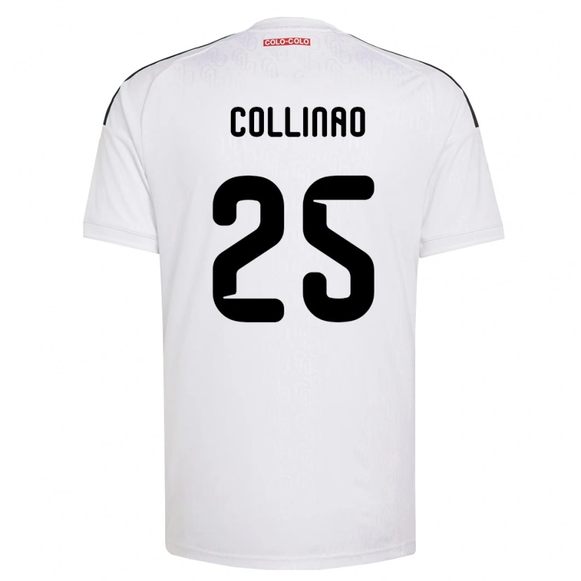 Danxen Herren Margarita Collinao #25 Weiß Schwarz Heimtrikot Trikot 2026/27 T-Shirt