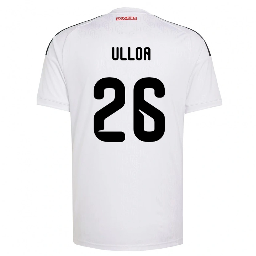 Danxen Herren Diego Ulloa #26 Weiß Schwarz Heimtrikot Trikot 2026/27 T-Shirt