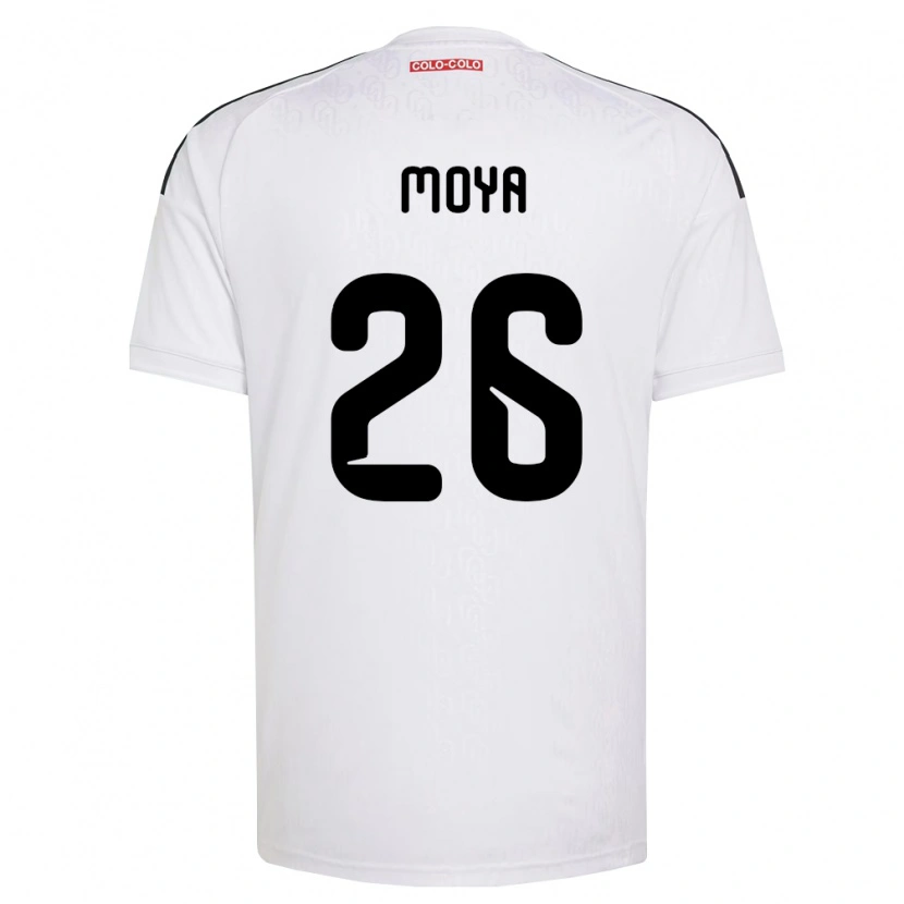 Danxen Herren Matías Moya #26 Weiß Schwarz Heimtrikot Trikot 2026/27 T-Shirt