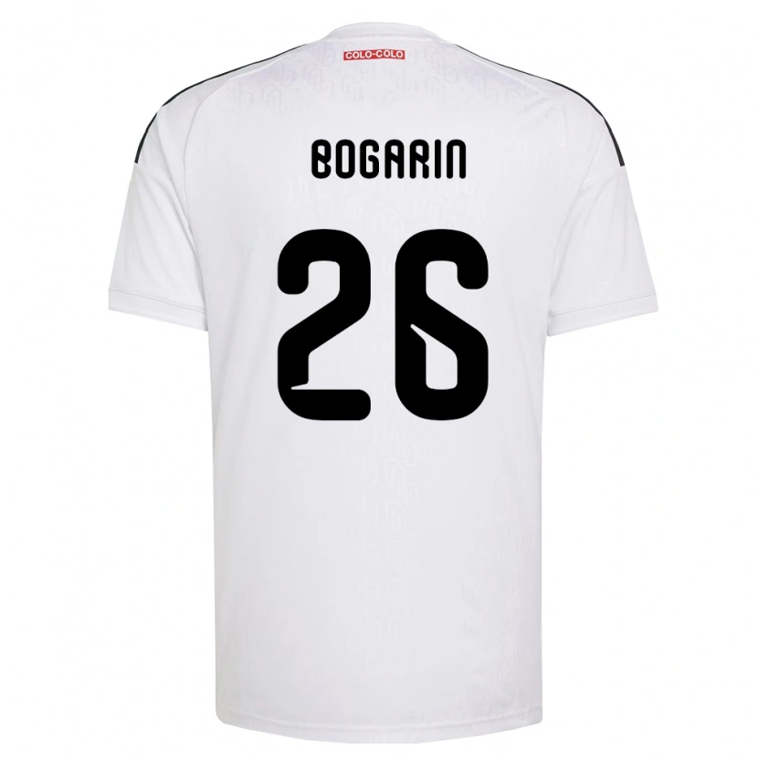 Danxen Herren Dahiana Bogarín #26 Weiß Schwarz Heimtrikot Trikot 2026/27 T-Shirt