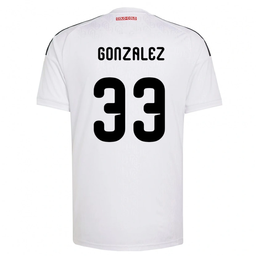 Danxen Herren Ramiro González #33 Weiß Schwarz Heimtrikot Trikot 2026/27 T-Shirt