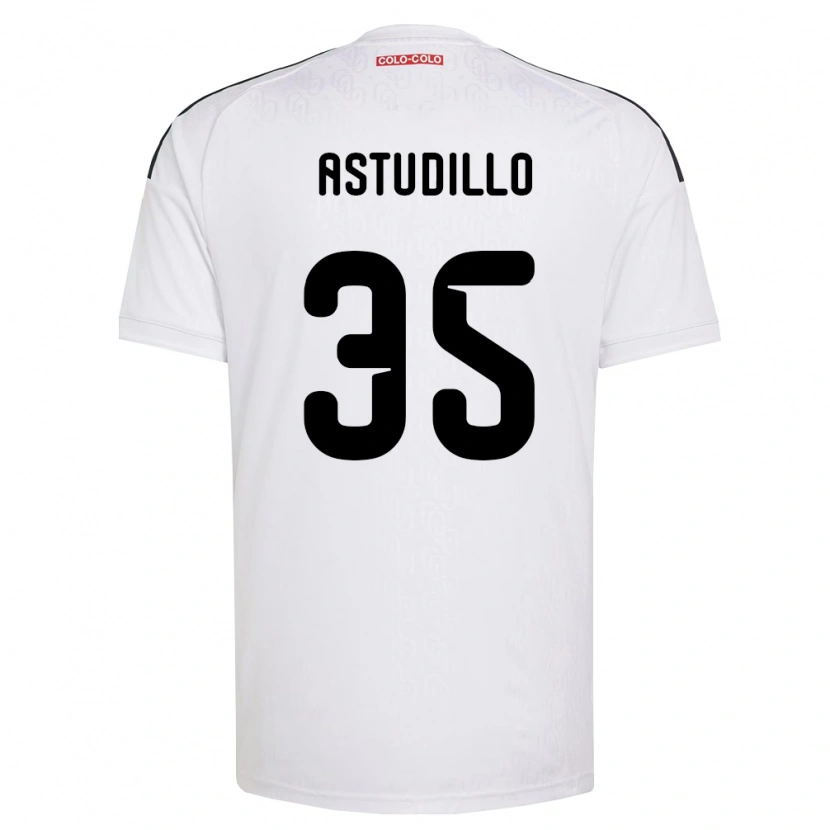 Danxen Herren Jerall Astudillo #35 Weiß Schwarz Heimtrikot Trikot 2026/27 T-Shirt