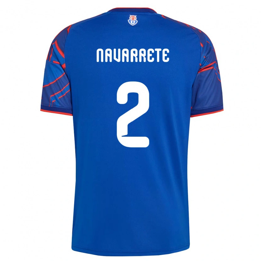 Danxen Herren Daniel Navarrete #2 Königsblau Rot Heimtrikot Trikot 2026/27 T-Shirt