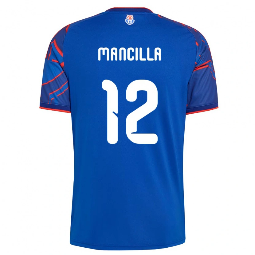 Danxen Herren Franco Mancilla #12 Königsblau Rot Heimtrikot Trikot 2026/27 T-Shirt