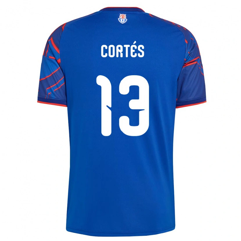 Danxen Herren Jhon Cortés #13 Königsblau Rot Heimtrikot Trikot 2026/27 T-Shirt