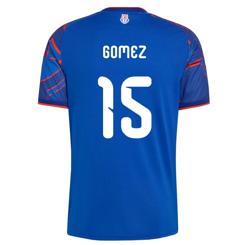 Danxen Herren Juan Pablo Gómez #15 Königsblau Rot Heimtrikot Trikot 2026/27 T-Shirt