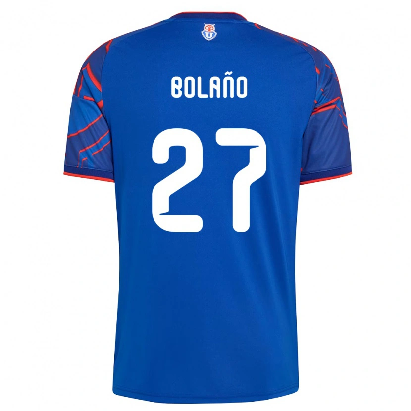 Danxen Herren Andrés Bolaño #27 Königsblau Rot Heimtrikot Trikot 2026/27 T-Shirt