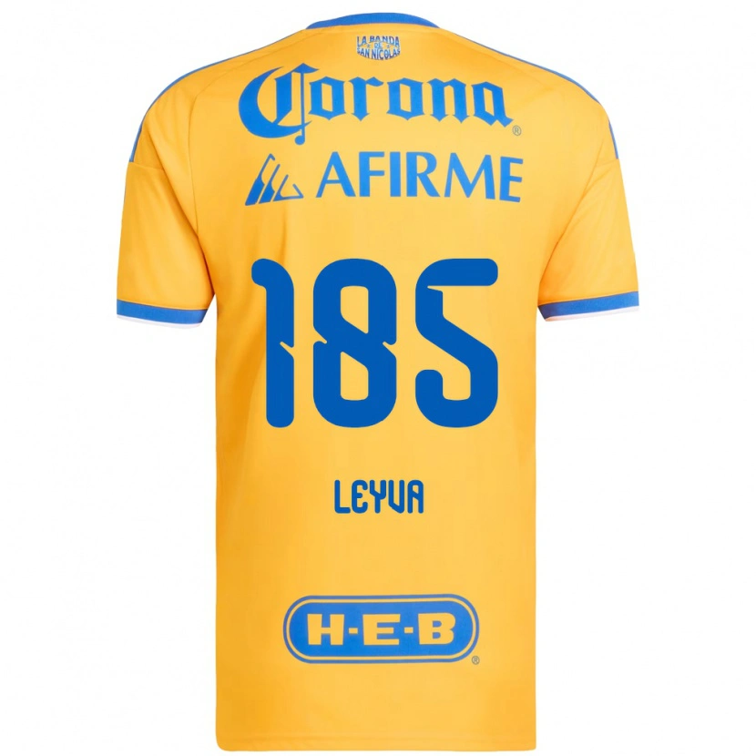 Danxen Herren Jorge Leyva #185 Gelb Blau Heimtrikot Trikot 2026/27 T-Shirt