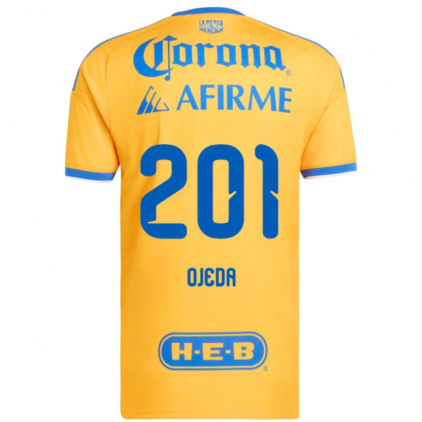 Danxen Herren Diego Ojeda #201 Gelb Blau Heimtrikot Trikot 2026/27 T-Shirt