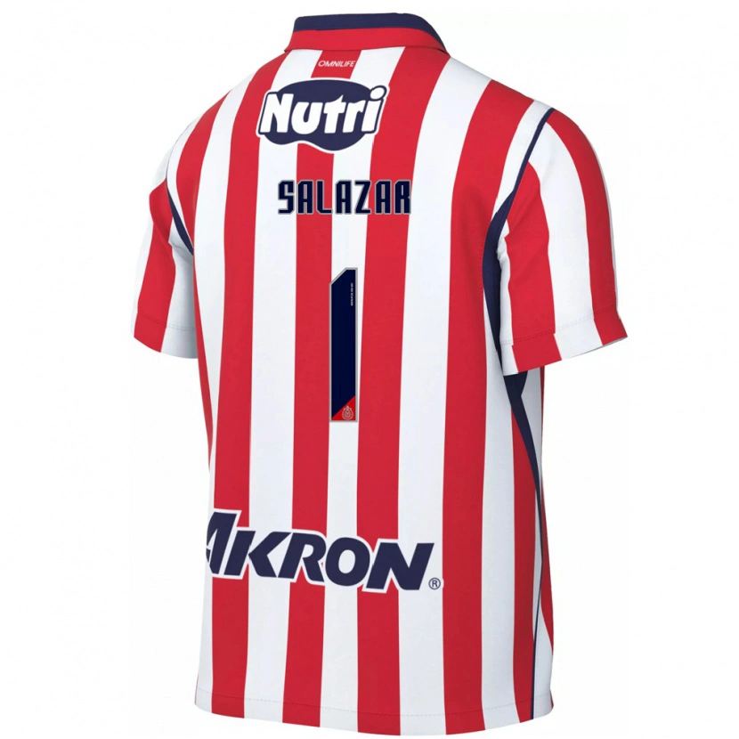 Danxen Herren Viridiana Salazar #1 Rot Weiß Heimtrikot Trikot 2026/27 T-Shirt