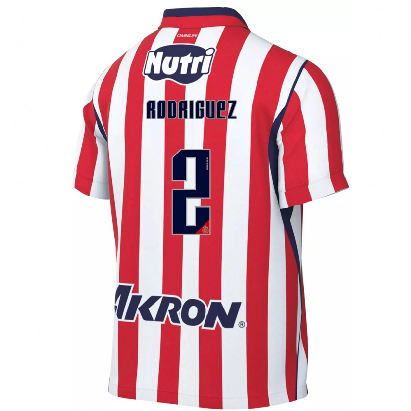 Danxen Herren Jaqueline Rodríguez #2 Rot Weiß Heimtrikot Trikot 2026/27 T-Shirt