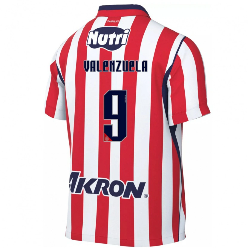 Danxen Herren Gabriela Valenzuela #9 Rot Weiß Heimtrikot Trikot 2026/27 T-Shirt