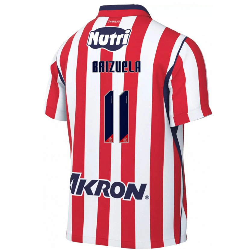 Danxen Herren Isaác Brizuela #11 Rot Weiß Heimtrikot Trikot 2026/27 T-Shirt
