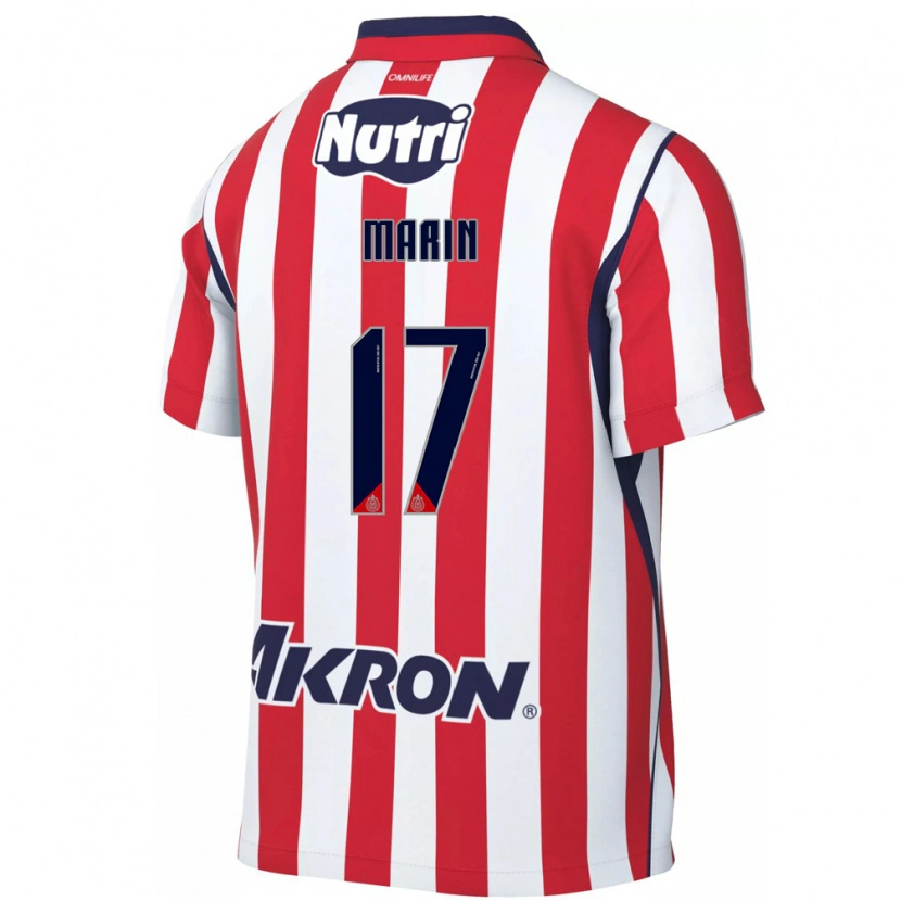 Danxen Herren Ricardo Marín #17 Rot Weiß Heimtrikot Trikot 2026/27 T-Shirt