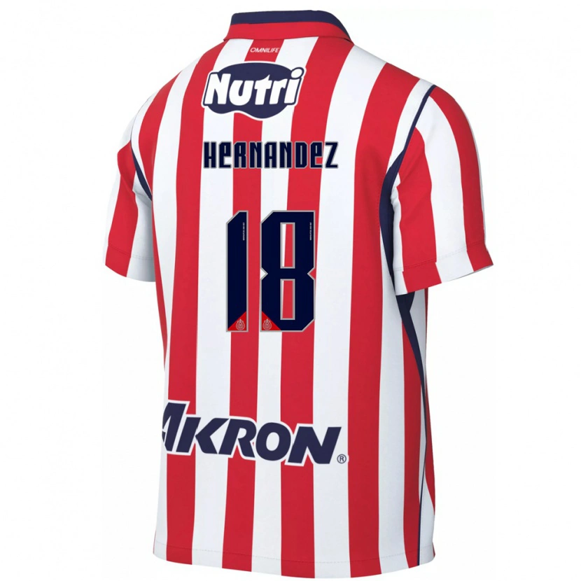 Danxen Herren Montserrat Hernandez #18 Rot Weiß Heimtrikot Trikot 2026/27 T-Shirt
