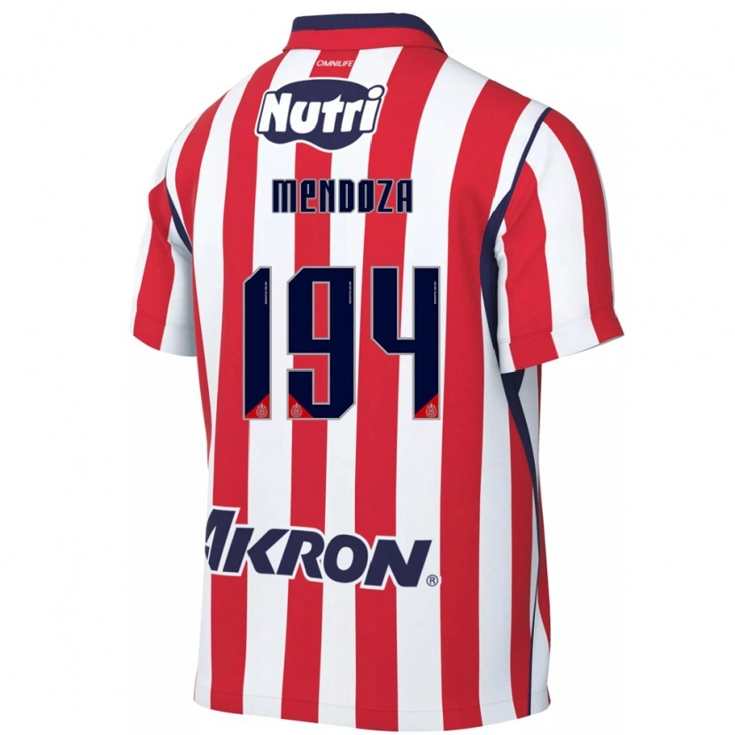 Danxen Herren Esteban Mendoza #194 Rot Weiß Heimtrikot Trikot 2026/27 T-Shirt