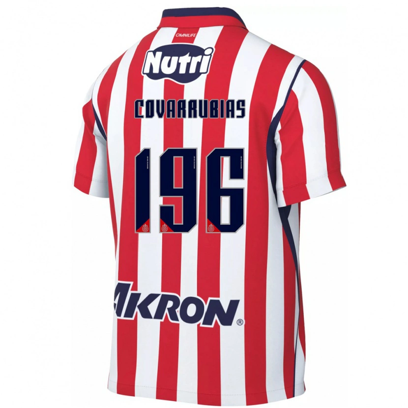 Danxen Herren Diego Covarrubias #196 Rot Weiß Heimtrikot Trikot 2026/27 T-Shirt